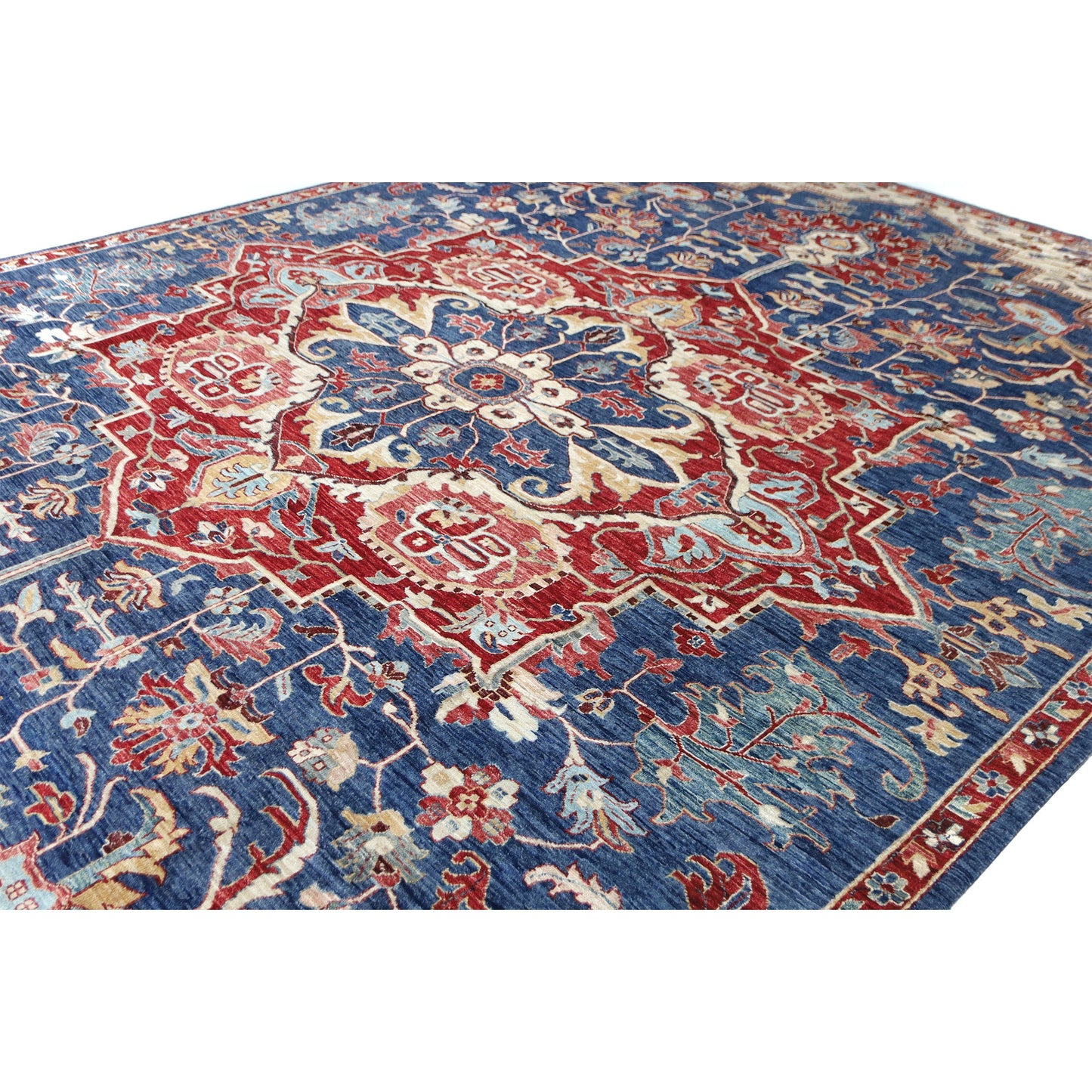 ARYANA ARYAN NAVY / RED 9'11" X 13'10"