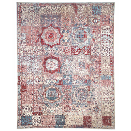 ARYANA ARYAN RED / NAVY 8'10" X 11'6"