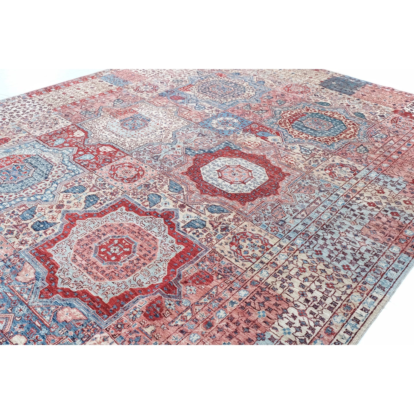 ARYANA ARYAN RED / NAVY 8'10" X 11'6"