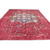 ARYANA ARYAN CHARCOAL / RED 9'10" X 11'5"