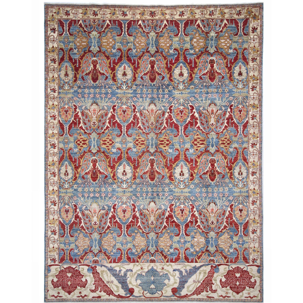 ARYANA ARYAN LIGHT BLUE / IVORY 8'10" X 12'1"