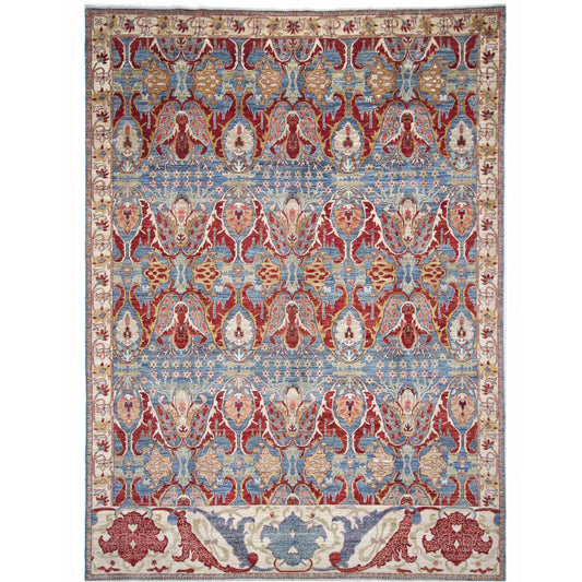 ARYANA ARYAN LIGHT BLUE / IVORY 8'10" X 12'1"