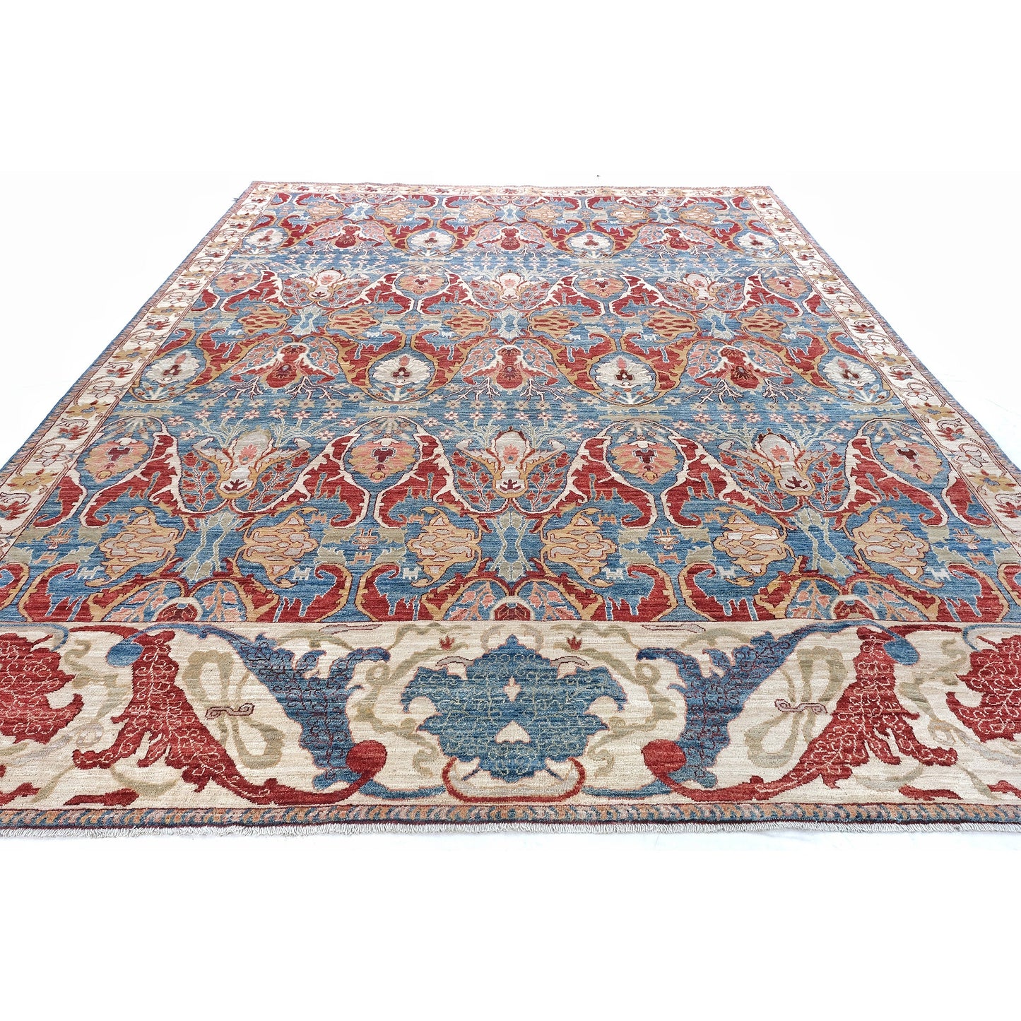 ARYANA ARYAN LIGHT BLUE / IVORY 8'10" X 12'1"