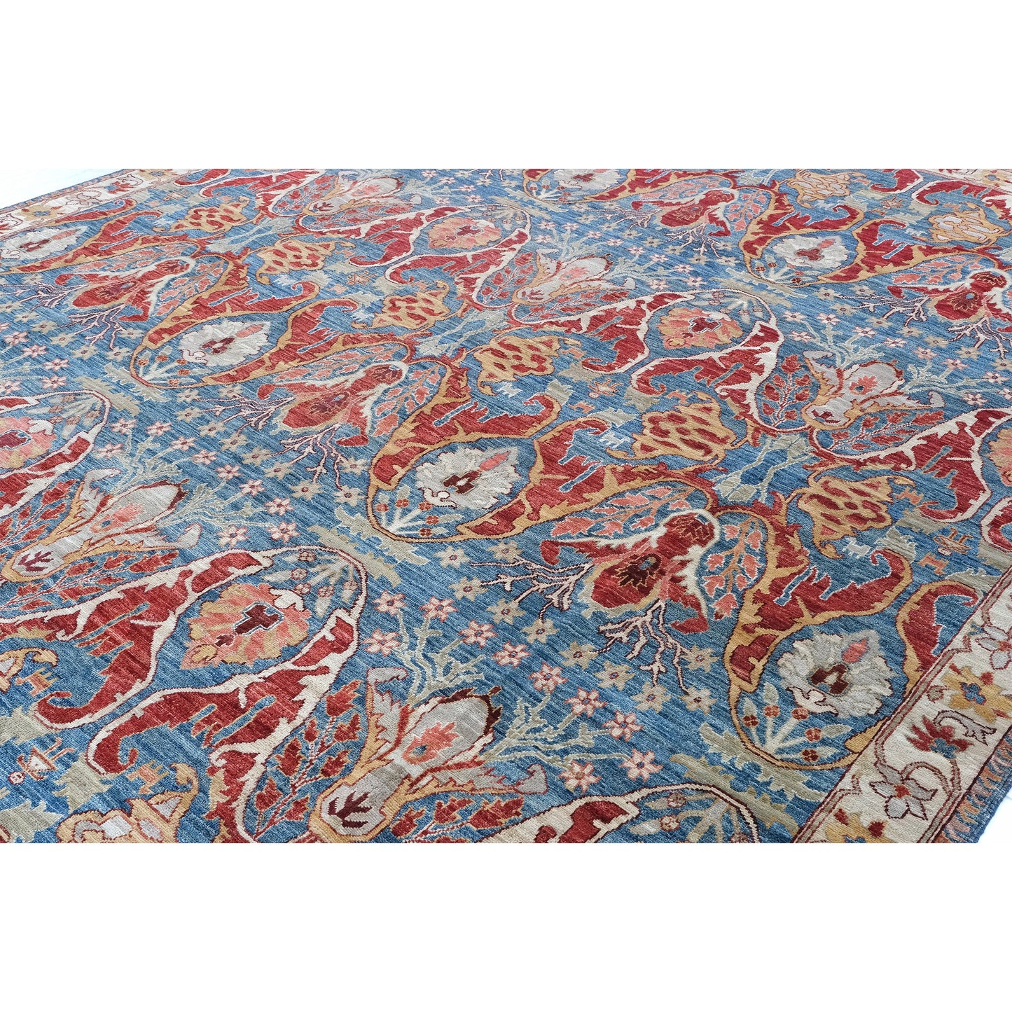 ARYANA ARYAN LIGHT BLUE / IVORY 8'10" X 12'1"
