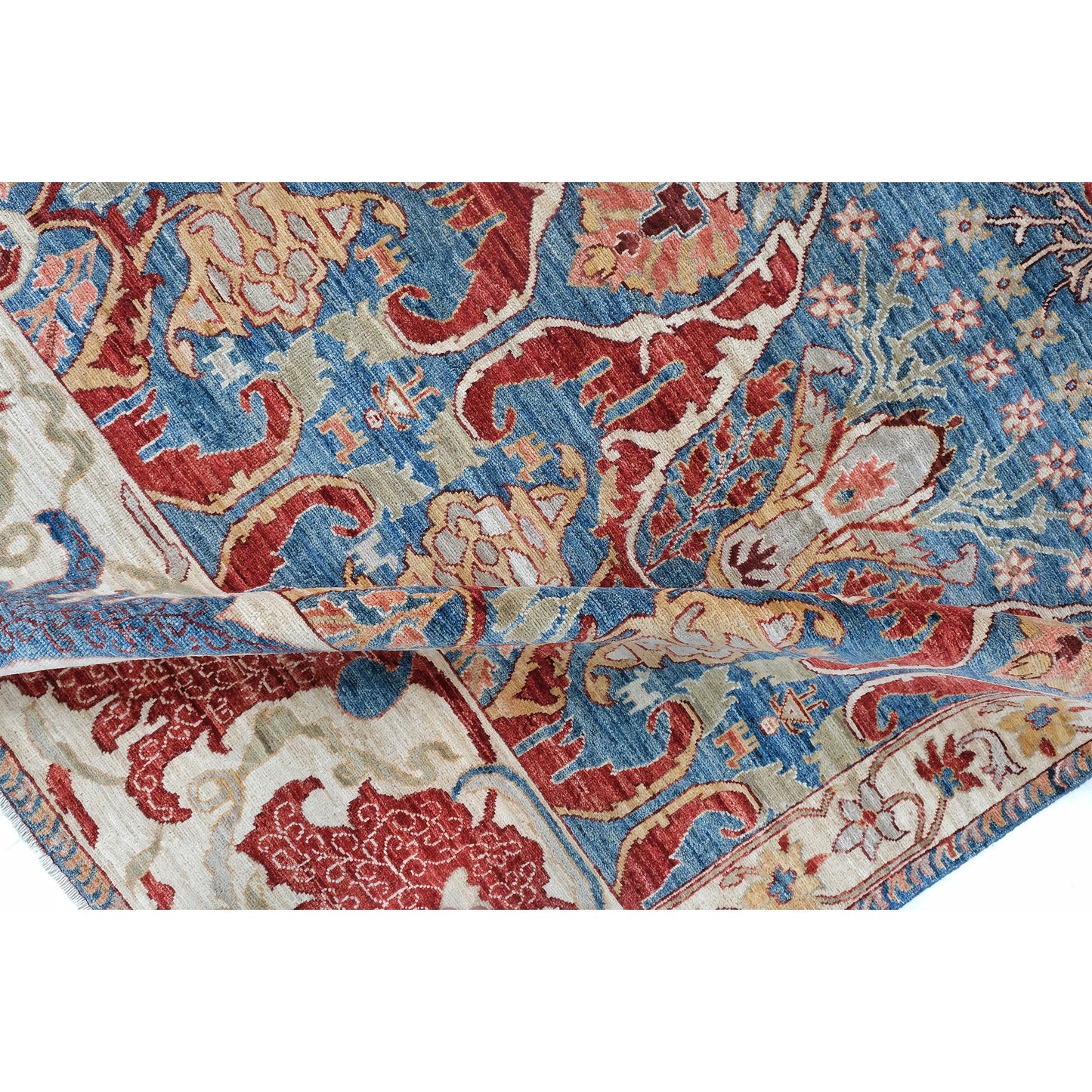 ARYANA ARYAN LIGHT BLUE / IVORY 8'10" X 12'1"