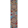 ARYANA ARYAN RED / LIGHT BLUE 2'6" X 9'10"