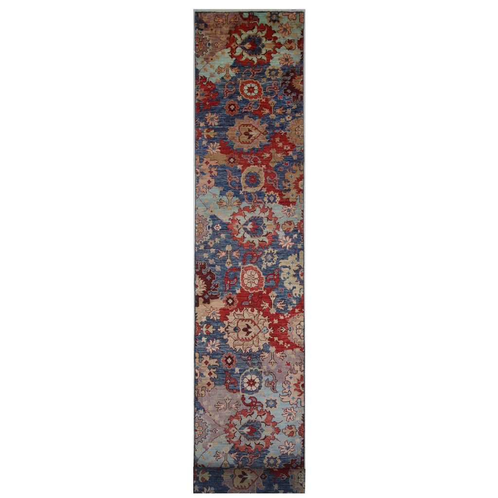 ARYANA ARYAN NAVY / RED 2'6" X 22'