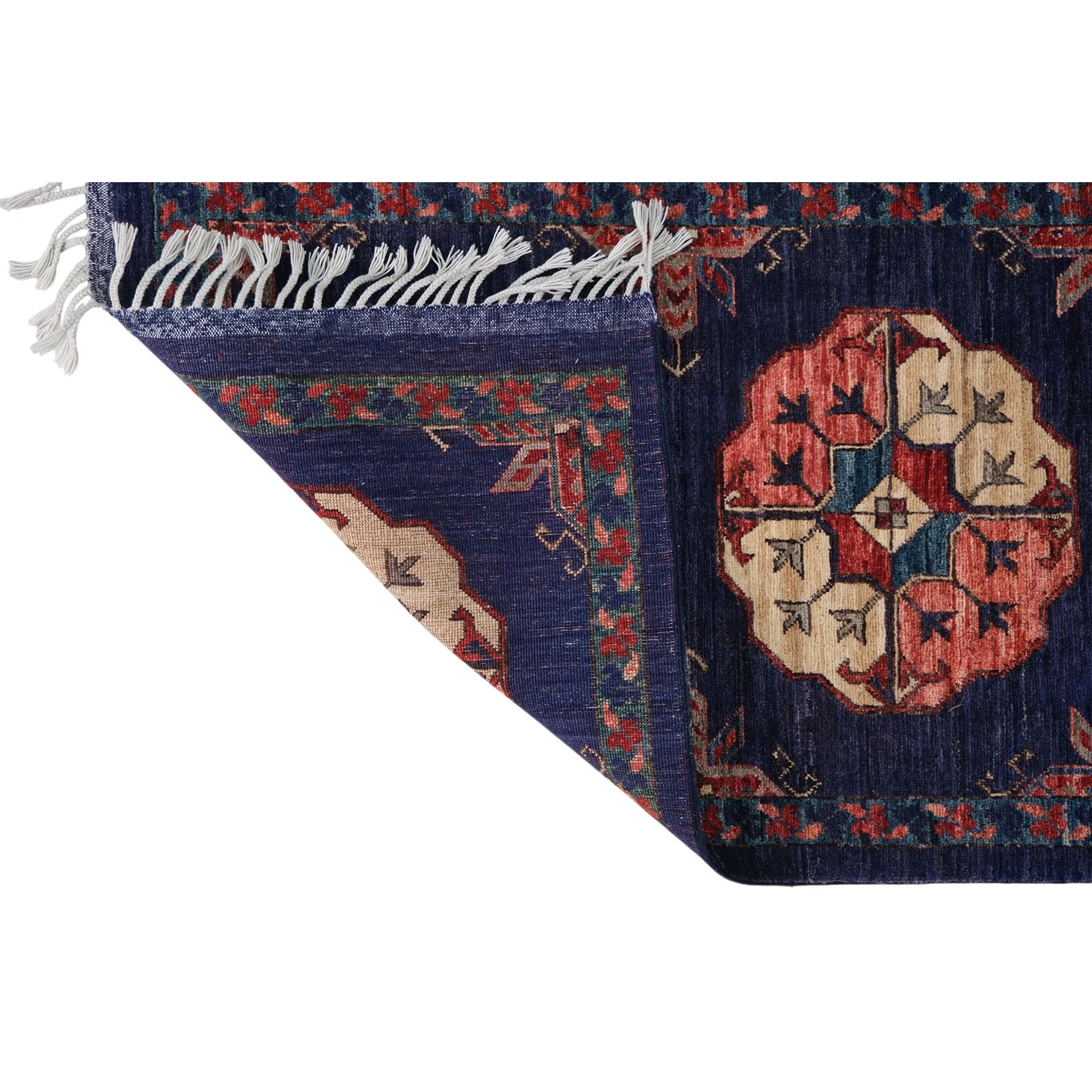ARYANA ARYAN BLUE / IVORY 2'6" X 8'