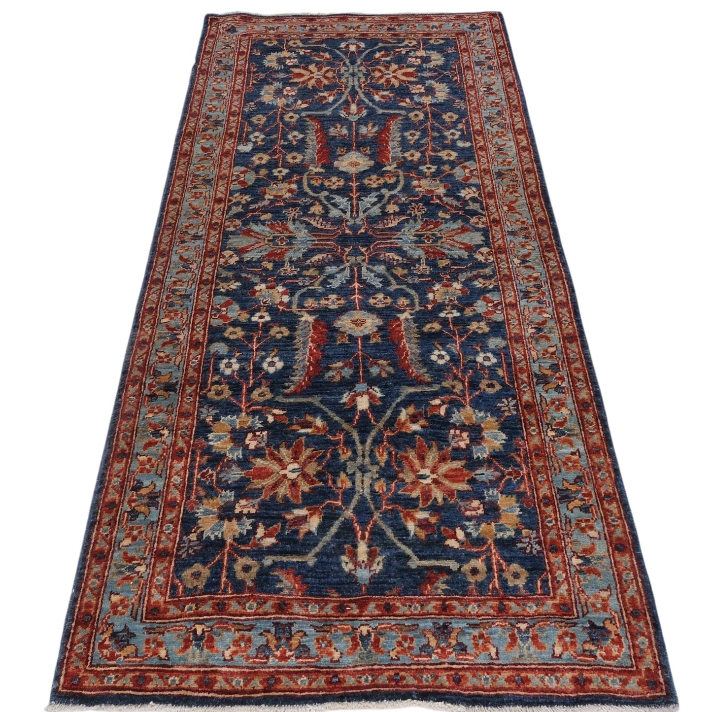 ARYANA ARYAN NAVY / LIGHT BLUE 2'10" X 6'9"