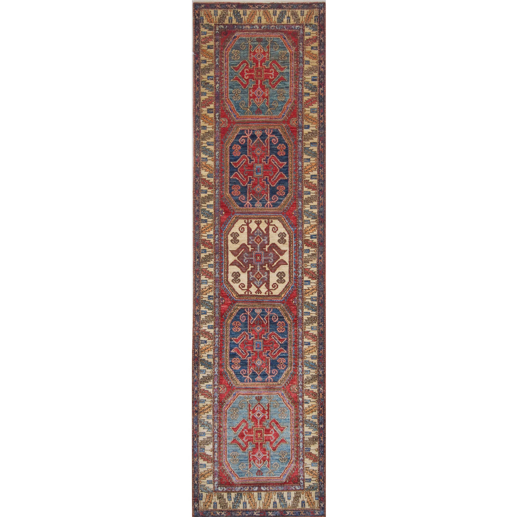 ARYANA ARYAN RED / IVORY 2'8" X 10'1"