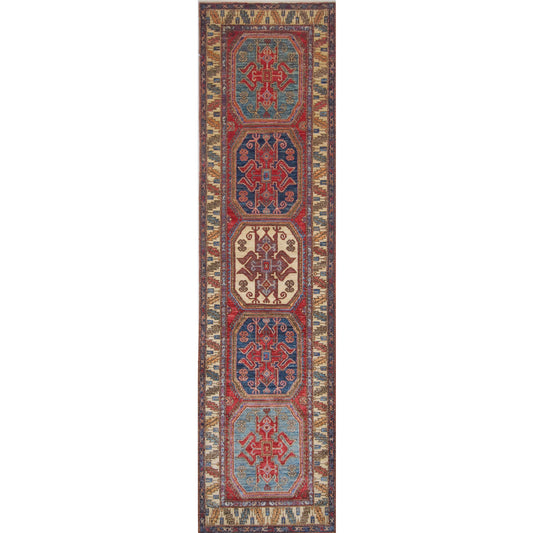 ARYANA ARYAN RED / IVORY 2'8" X 10'1"
