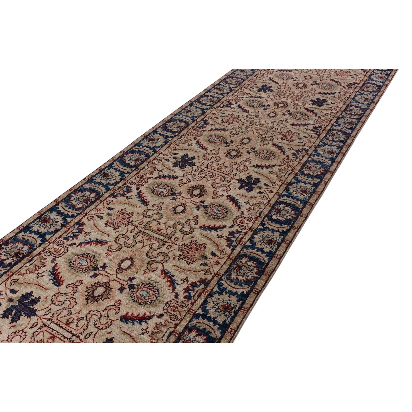 ARYANA ARYAN IVORY / NAVY 3'1" X 16'2"