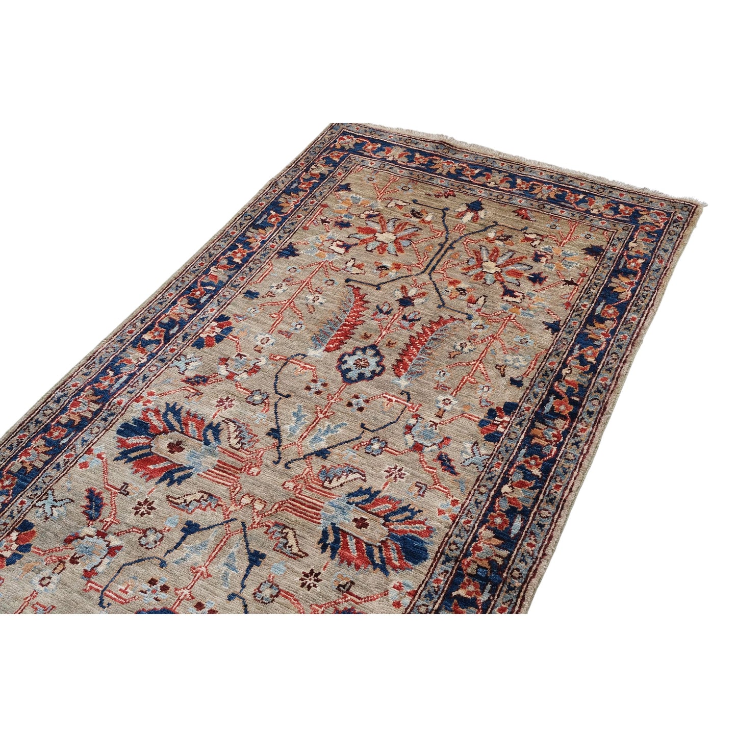 ARYANA ARYAN BROWN / NAVY 2'11" X 6'9"