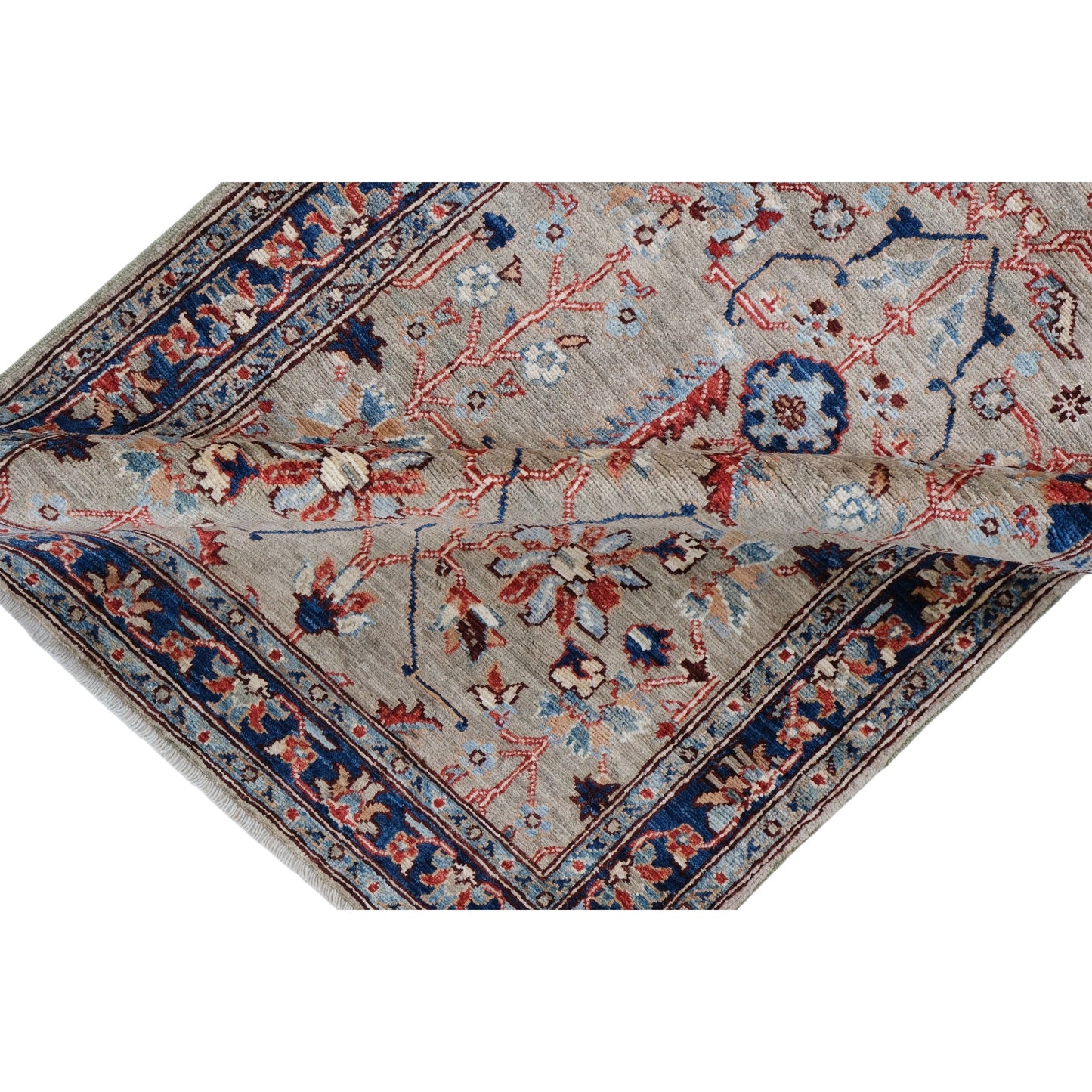 ARYANA ARYAN BROWN / NAVY 2'11" X 6'9"
