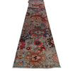 ARYANA ARYAN LIGHT BLUE / RED 2'6" X 22'8"