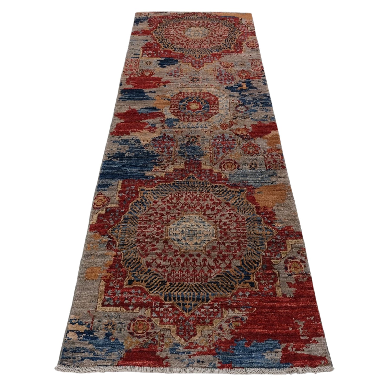 ARYANA ARYAN IVORY / RED 2'5" X 7'8"