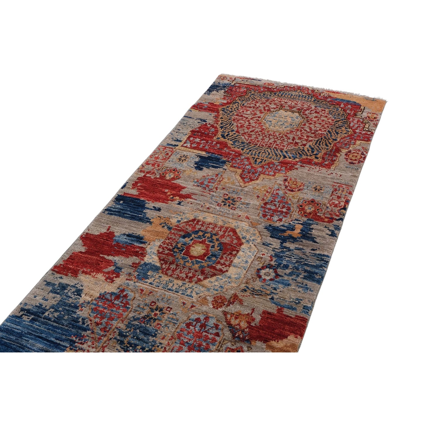 ARYANA ARYAN IVORY / RED 2'5" X 7'8"