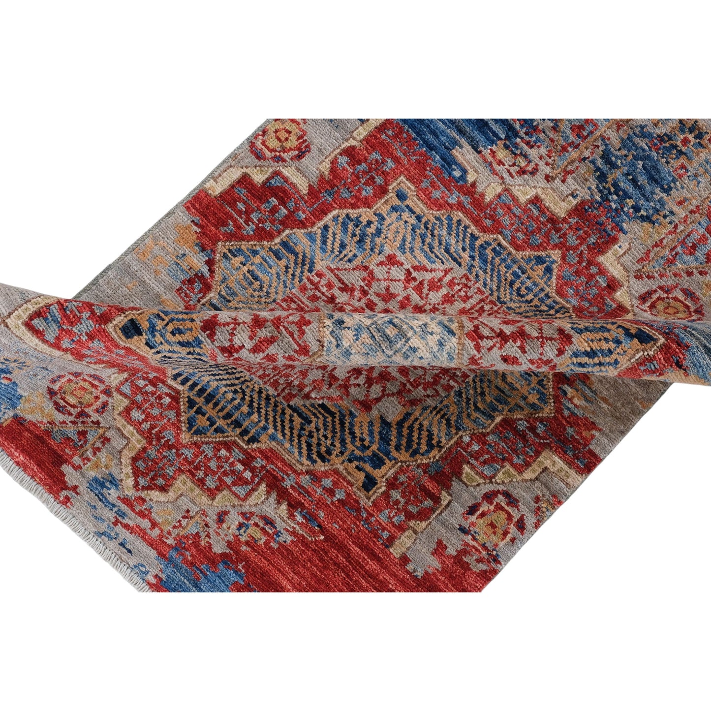 ARYANA ARYAN IVORY / RED 2'5" X 7'8"