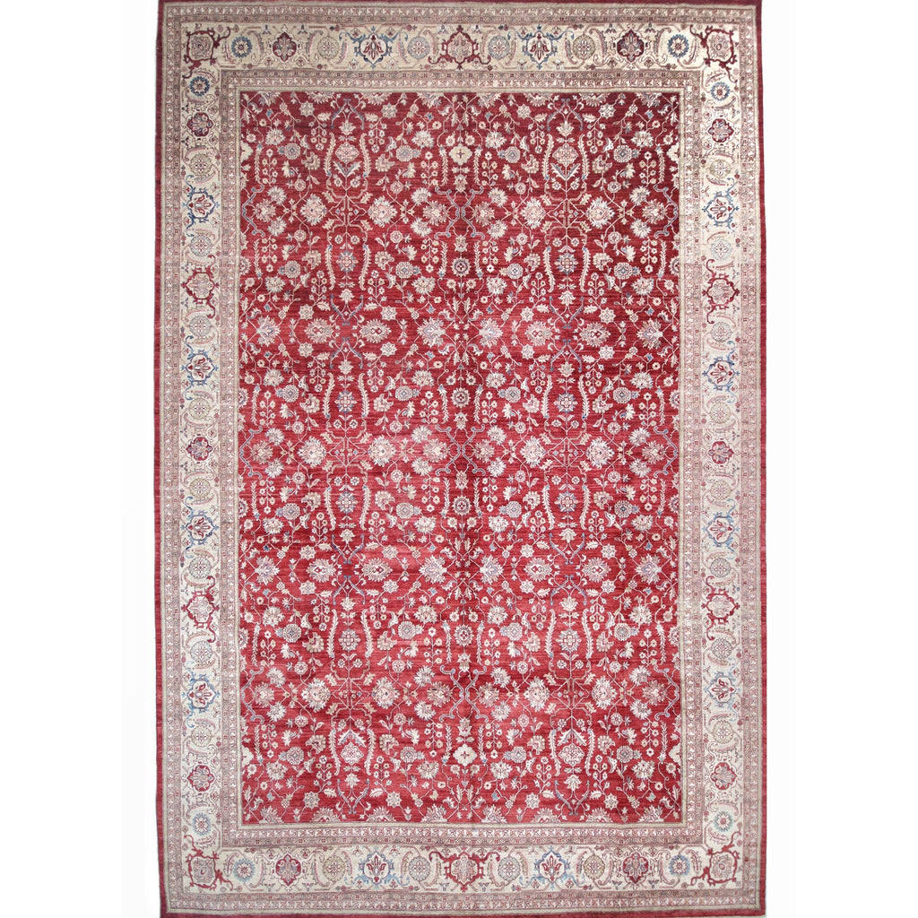ARYANA ARYAN RED / IVORY 12' X 18'3"