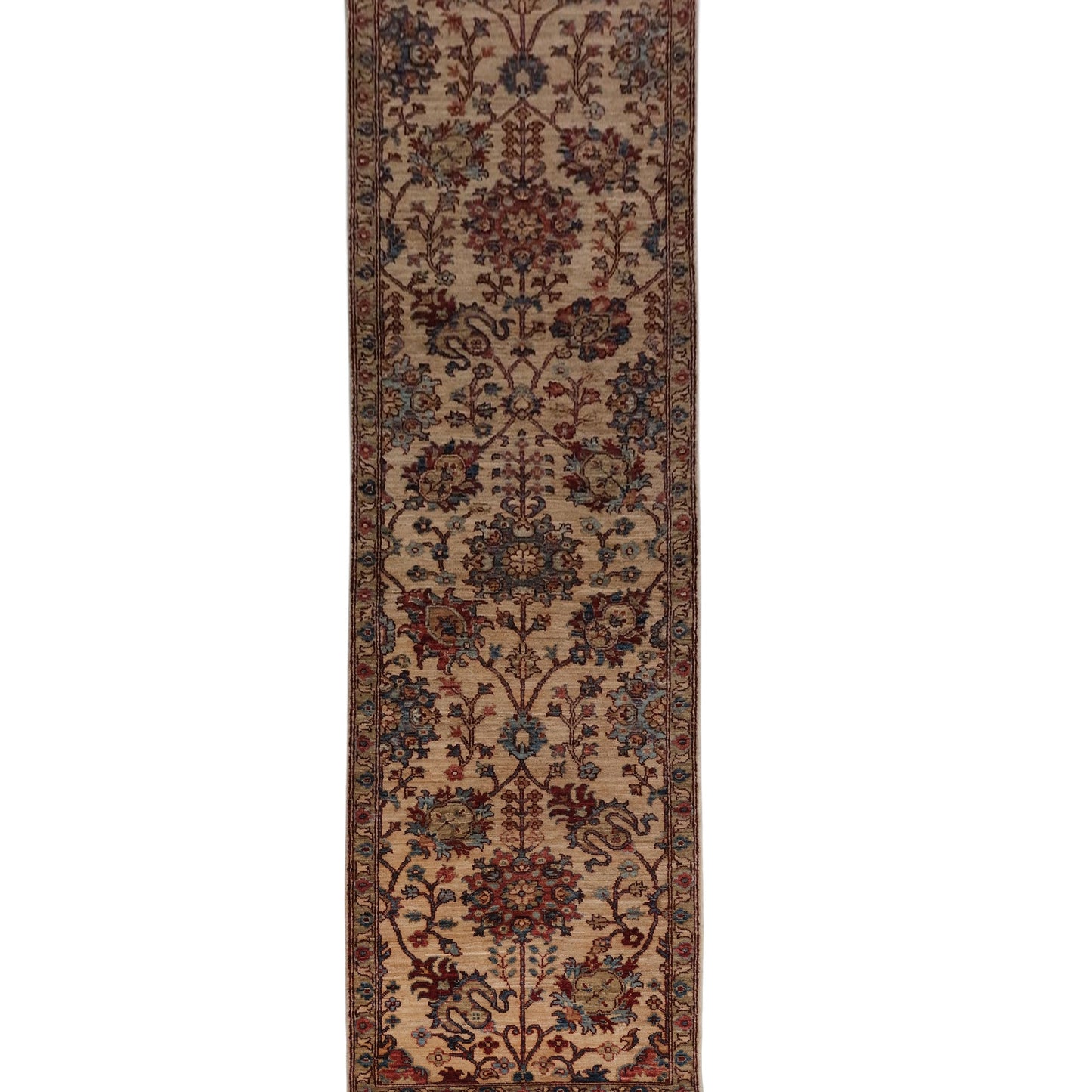 ARYANA ARYAN IVORY / RED 2'5" X 17'5"