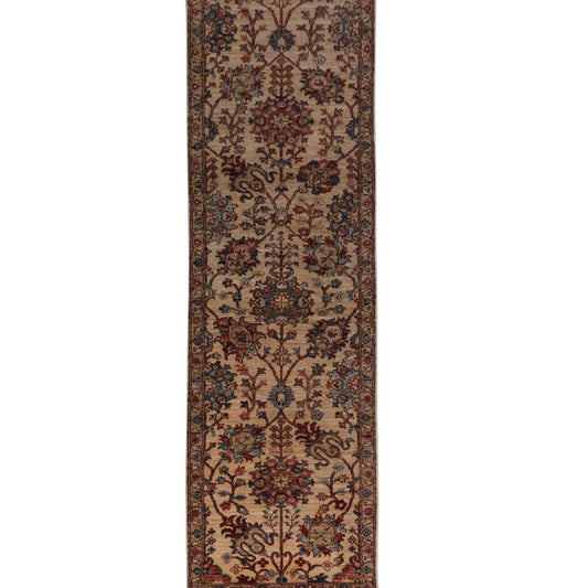 ARYANA ARYAN IVORY / RED 2'5" X 17'5"