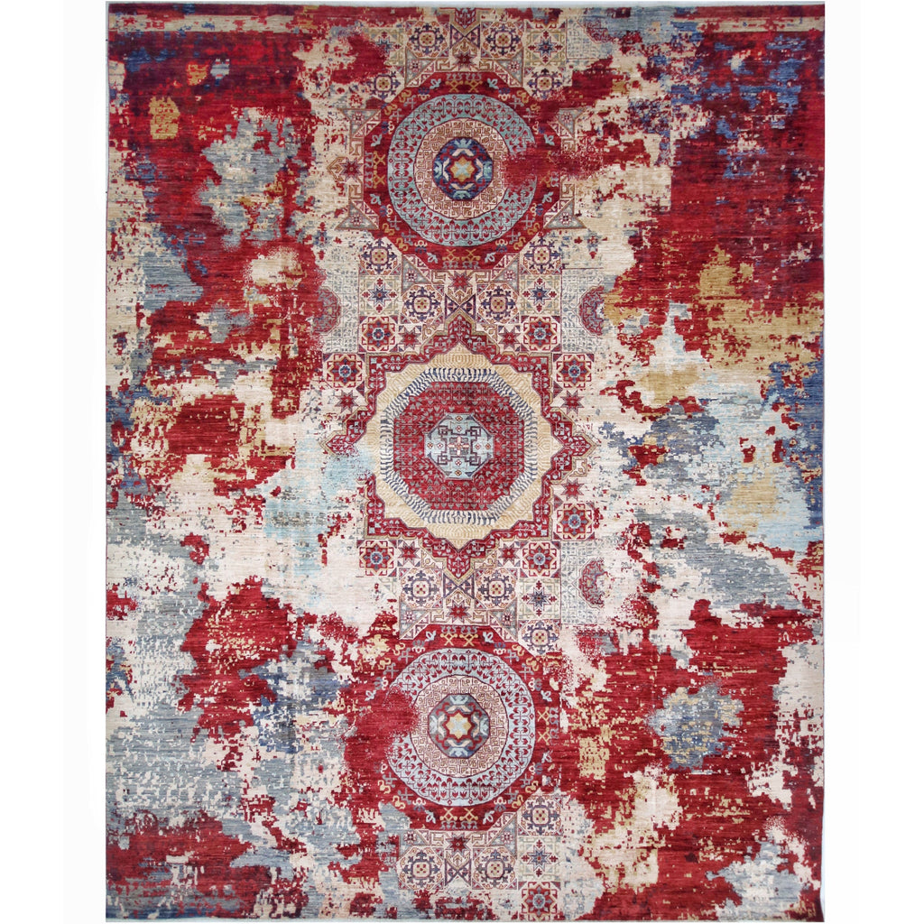 ARYANA ARYAN IVORY / RED 11'8" X 14'10"