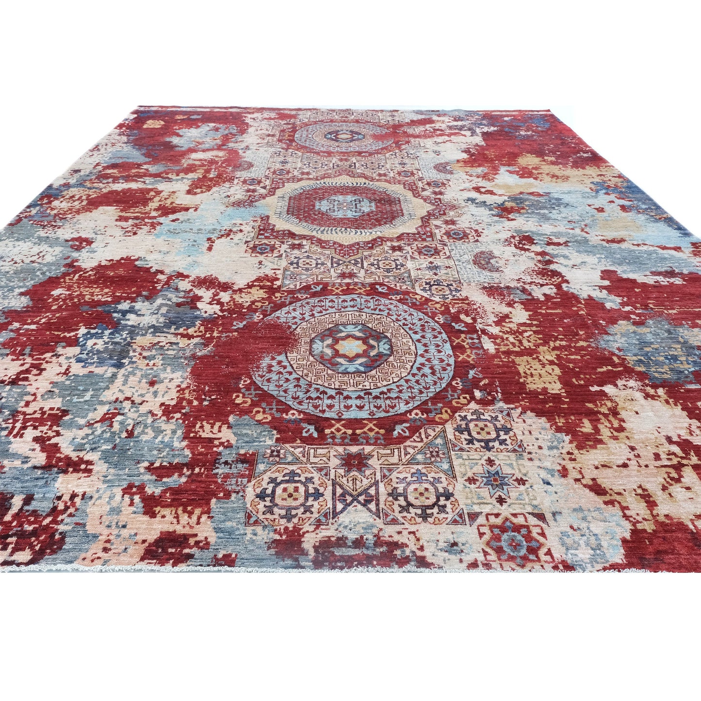 ARYANA ARYAN IVORY / RED 11'8" X 14'10"