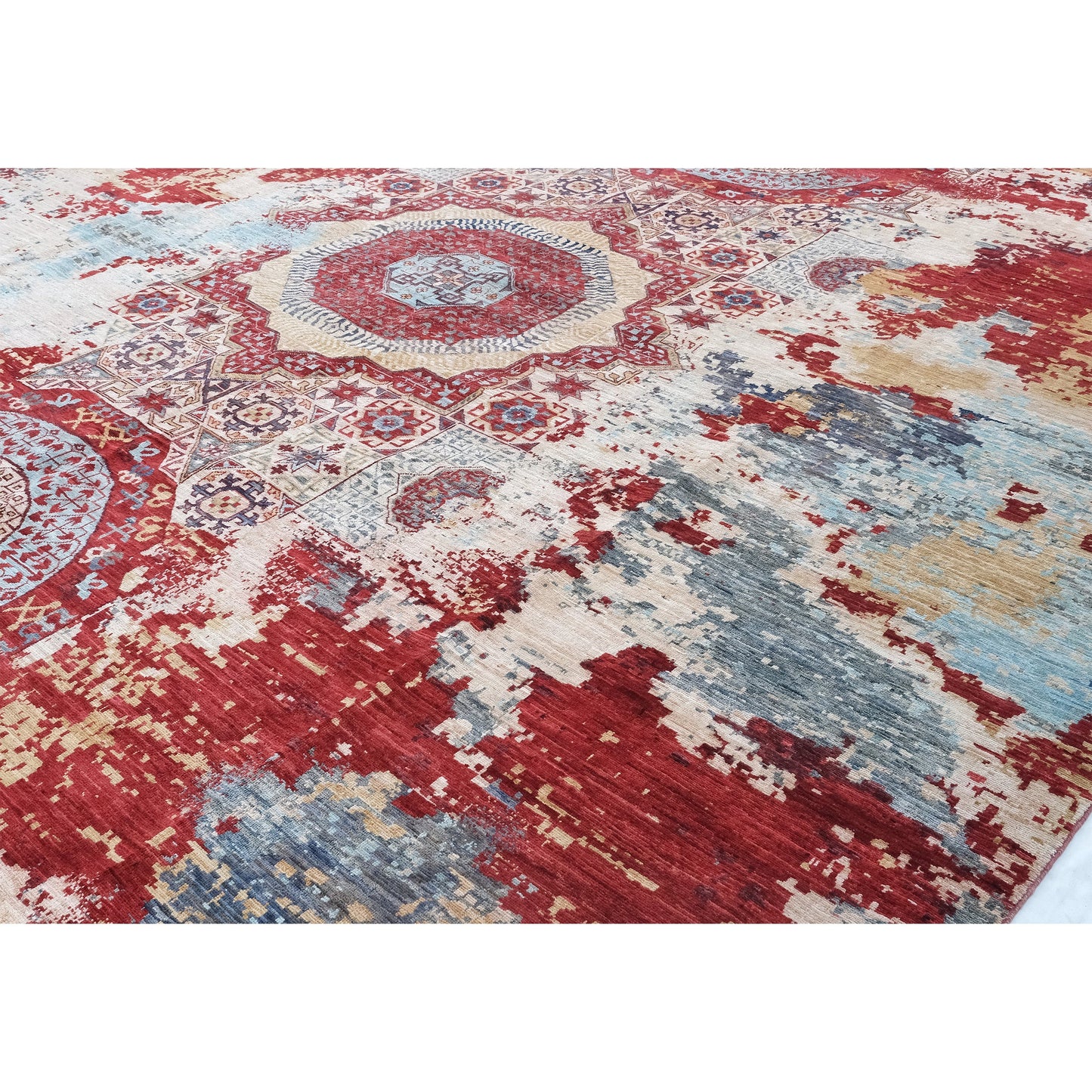 ARYANA ARYAN IVORY / RED 11'8" X 14'10"
