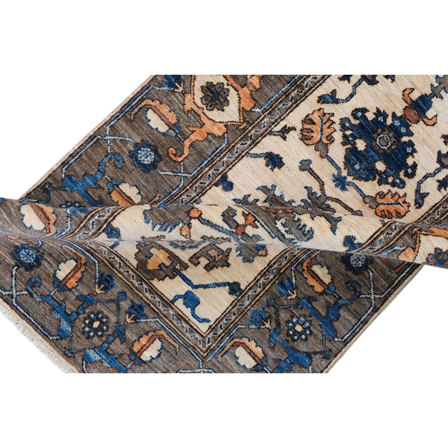 ARYANA ARYAN IVORY / BROWN 2'8" X 9'7"