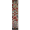 ARYANA ARYAN LIGHT BLUE / RED 2'5" X 22'8"