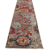 ARYANA ARYAN LIGHT BLUE / RED 2'5" X 22'8"