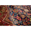 ANTIQUE PERSIAN FINE FARAHAN NAVY / RED 10' X 19'3"