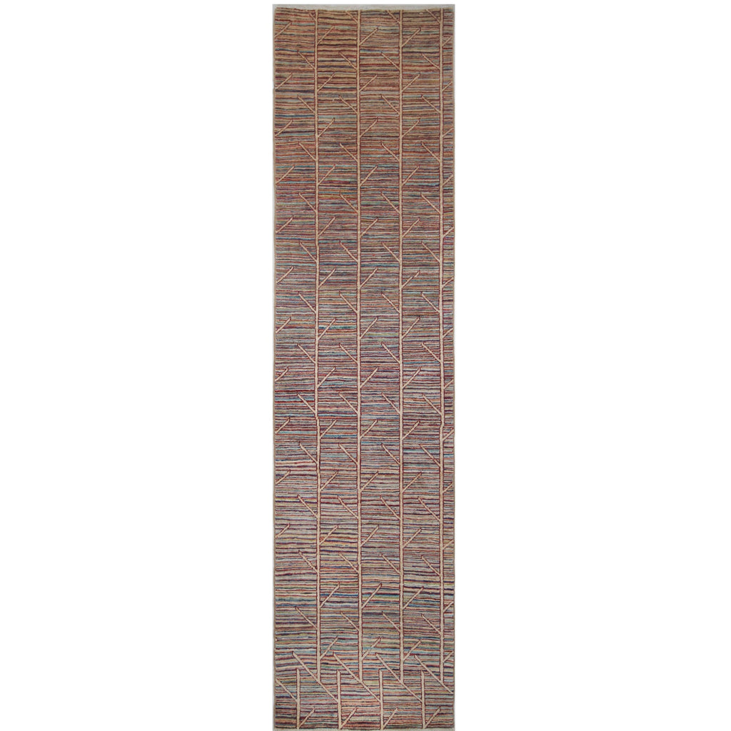 ARYANA ARYAN LIGHT BLUE / IVORY 2'5" X 9'7"