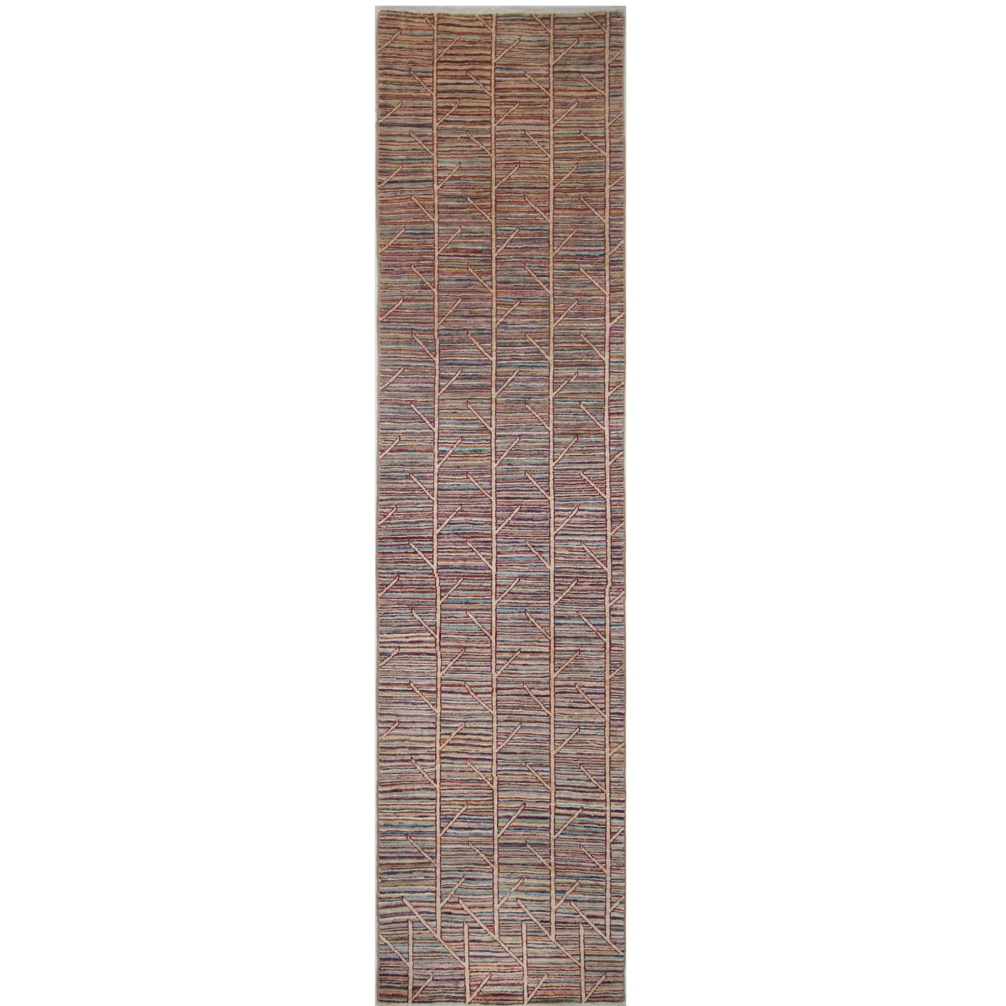 ARYANA ARYAN LIGHT BLUE / IVORY 2'5" X 9'7"