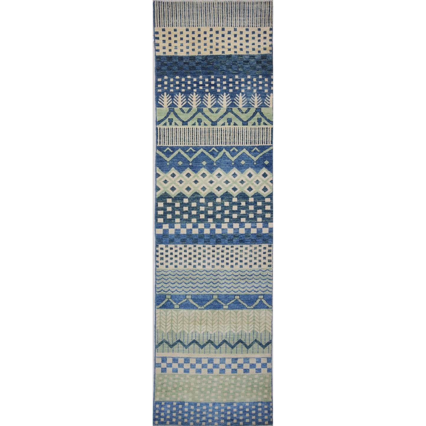 ARYANA ARYAN NAVY / IVORY 2'7" X 9'4"
