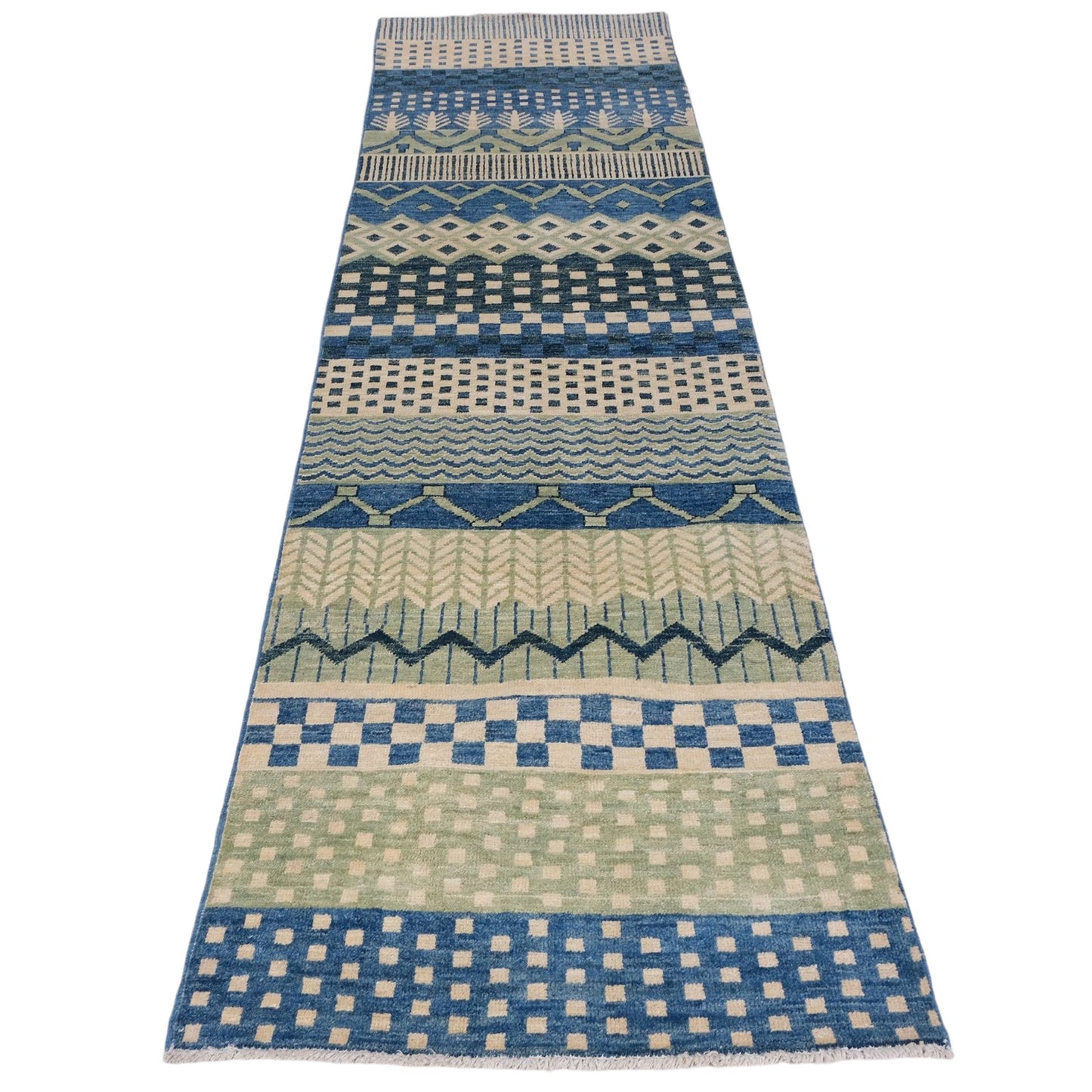 ARYANA ARYAN NAVY / IVORY 2'7" X 9'4"
