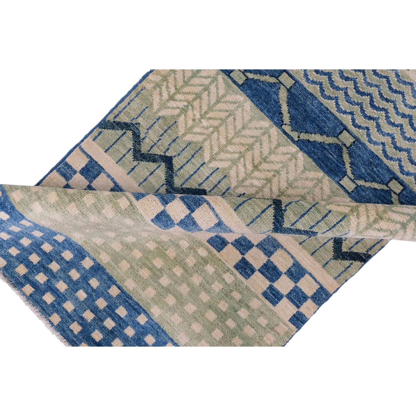 ARYANA ARYAN NAVY / IVORY 2'7" X 9'4"