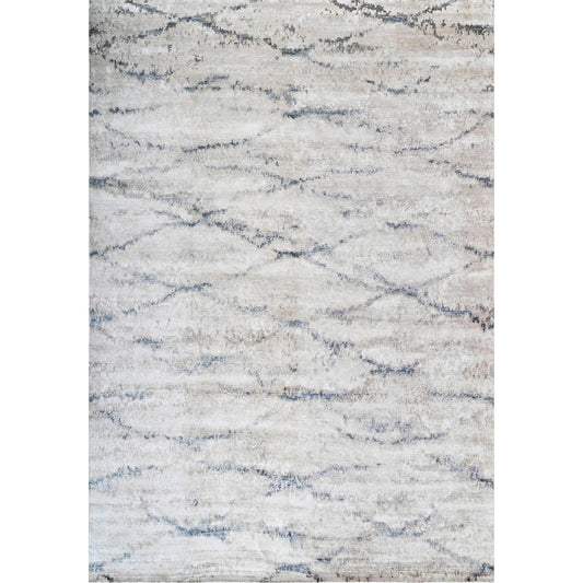 HIMALAYAN ART 5000 BAV03 LIGHT GREY / BLUE 14' X 19'10"