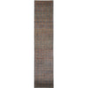 ARYANA ARYAN LIGHT BLUE / CAMEL 2'6" X 15'11"