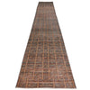 ARYANA ARYAN LIGHT BLUE / CAMEL 2'6" X 15'11"