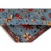 ARYANA ARYAN LIGHT BLUE / RED 4'2" X 5'10"