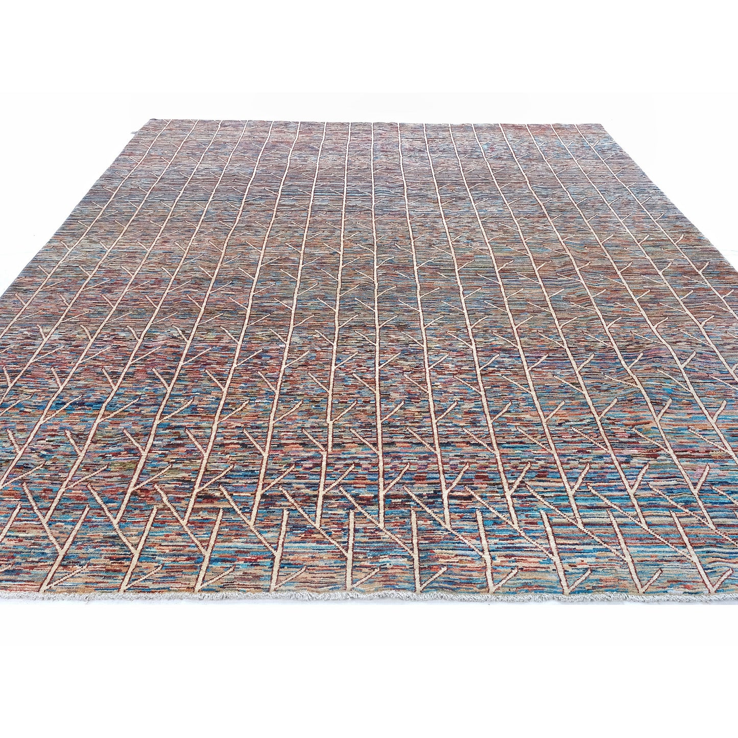ARYANA ARYAN NAVY / RED 8'9" X 11'7"