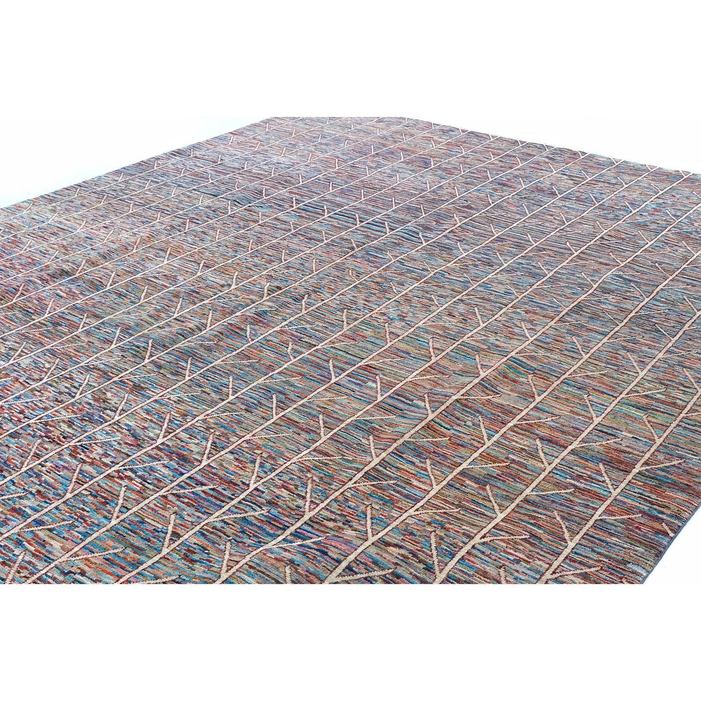 ARYANA ARYAN NAVY / RED 8'9" X 11'7"