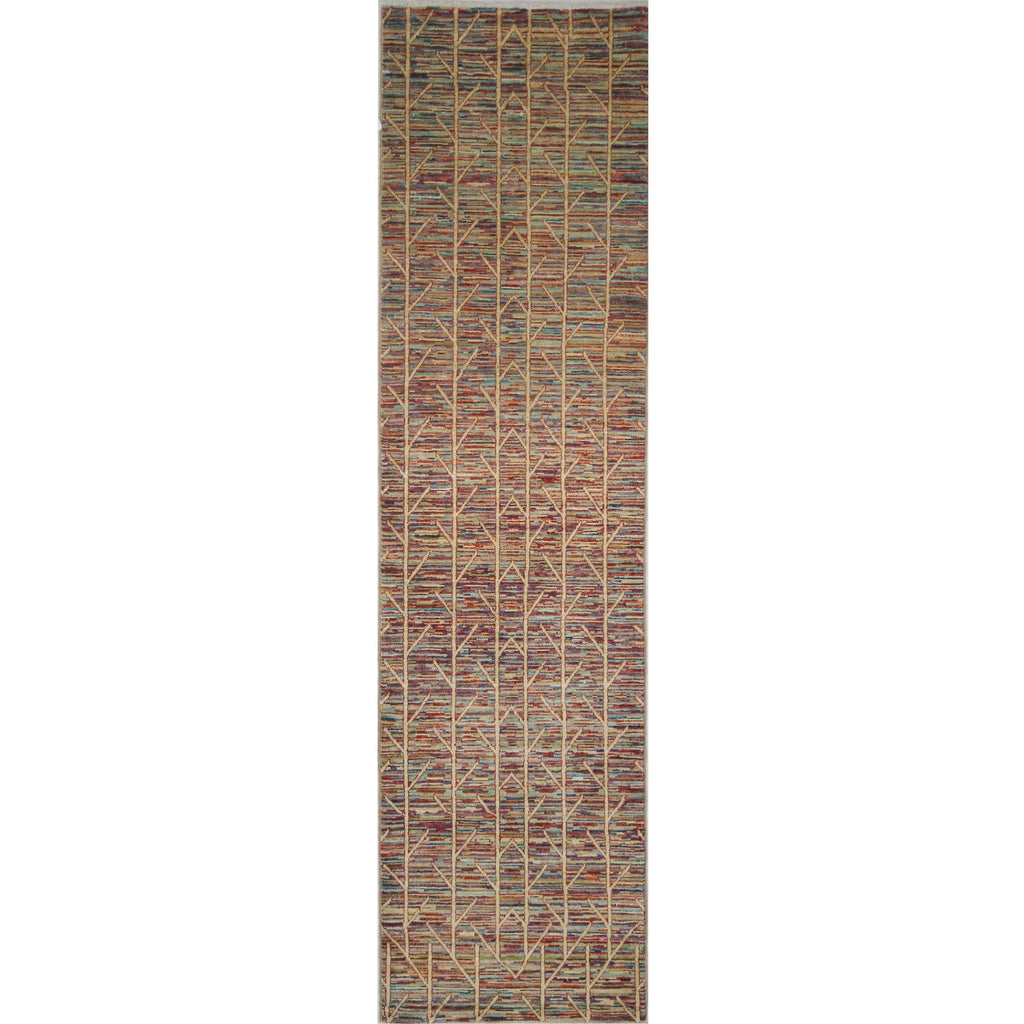 ARYANA ARYAN IVORY / RED 2'6" X 9'6"
