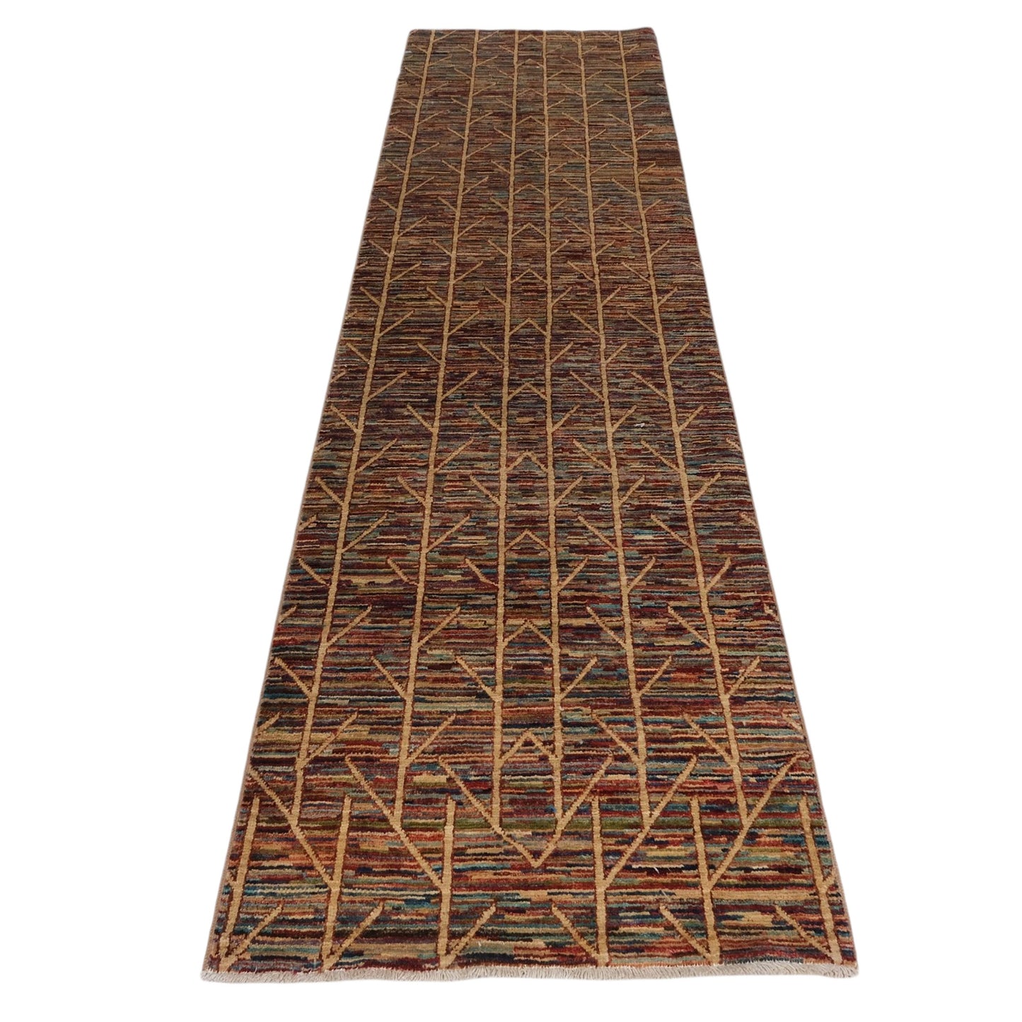 ARYANA ARYAN IVORY / RED 2'6" X 9'6"