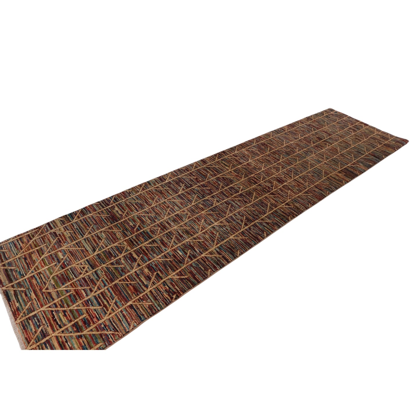 ARYANA ARYAN IVORY / RED 2'6" X 9'6"