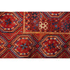 SEMI-ANTIQUE RUSSIAN BASHIR RED 10'7" X 20'9"