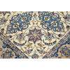 ANTIQUE PERSIAN FINE NAIN BLUE / IVORY 14' X 21'