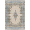 SEMI-ANTIQUE KIRMAN IVORY 14'3" X 19'6"