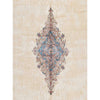 SEMI-ANTIQUE KIRMAN IVORY / BLUE 11'10" X 19'3"